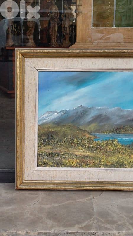 لوحة رسم زيتي اوروبية 5