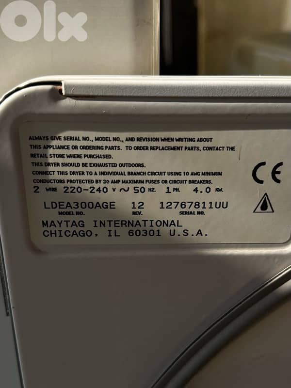 Admiral Heavy Duty 10.1kg washing machine 3