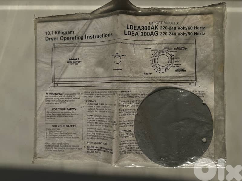 Admiral Heavy Duty 10.1kg washing machine 6