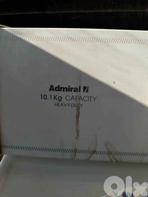 Admiral Heavy Duty 10.1kg washing machine 7