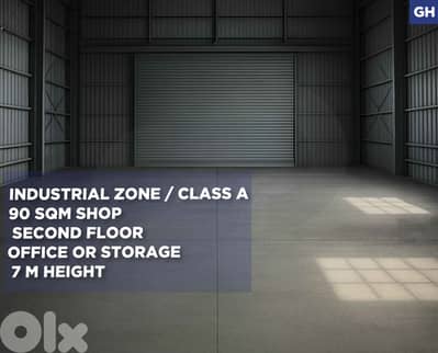 INDUSTRIAL SHOP FOR RENT IN ZOUK MOSBEH/زوق مصبح REF#GH130087