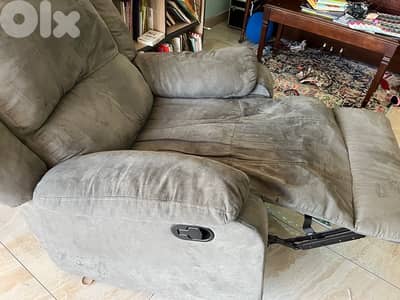 Recliner rocking chair