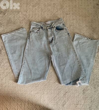 wide leg highwaist jeans