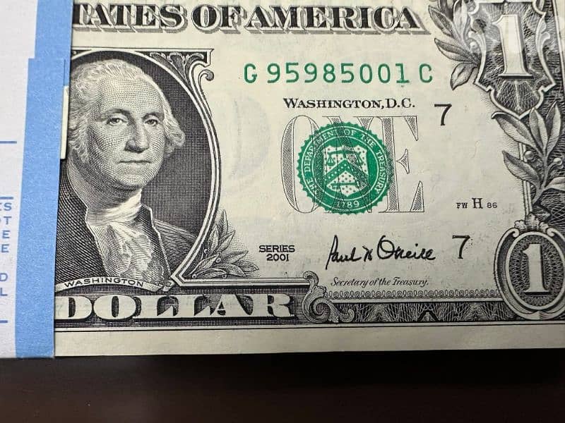 bundle 1$ date 2001 2