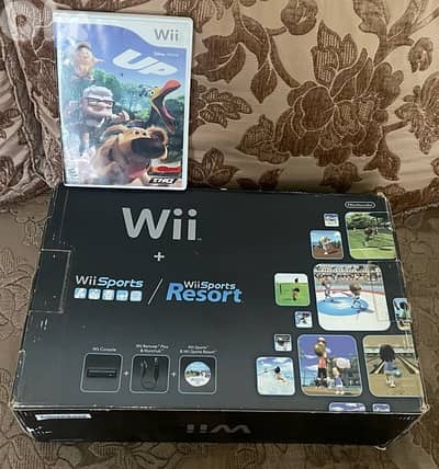 Black Wii + “Up” game to the side