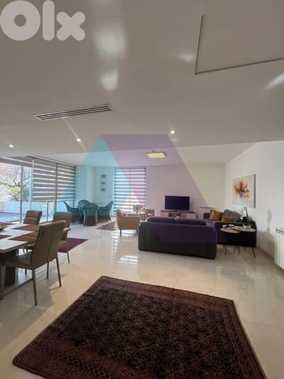 Furnished 270m2 apartment+terrace+open view 4sale in Sassine-Achrafieh