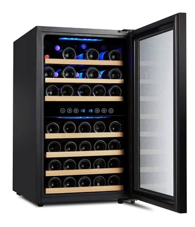 CAMPOMATIC Wine Cooler Dual Zones 45 Bottles