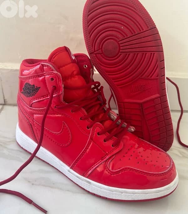 Red sneakers size 36 1