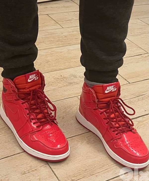 Red sneakers size 36 3