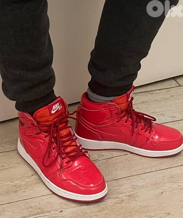 Red sneakers size 36 5