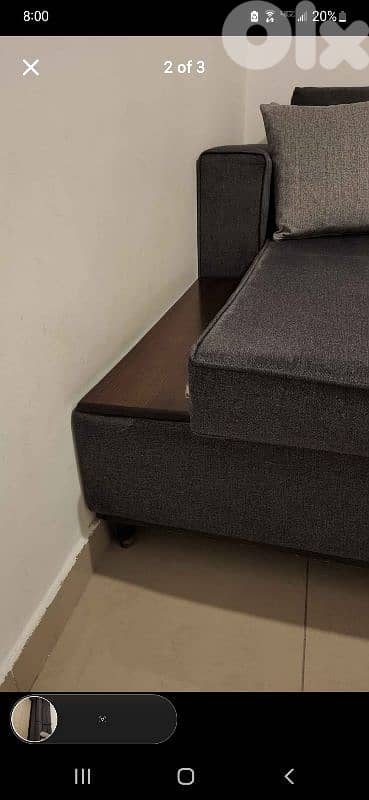 Living room L shape sofa