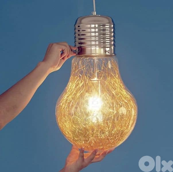 Modern living Lara Hängeleucte pendant lightbulb style/4$ delivery 1