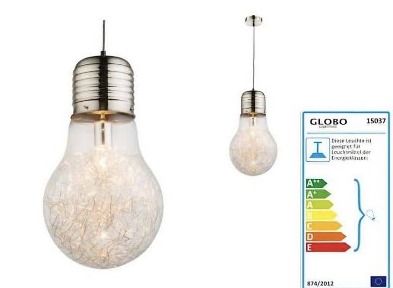 Modern living Lara Hängeleucte pendant lightbulb style/4$ delivery 8