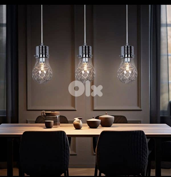 Modern living Lara Hängeleucte pendant lightbulb style/4$ delivery 9