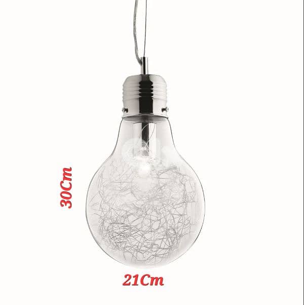Modern living Lara Hängeleucte pendant lightbulb style/4$ delivery 12