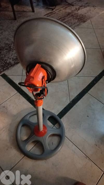 ٢ دفاية غاز + عامود بوق كهرباء