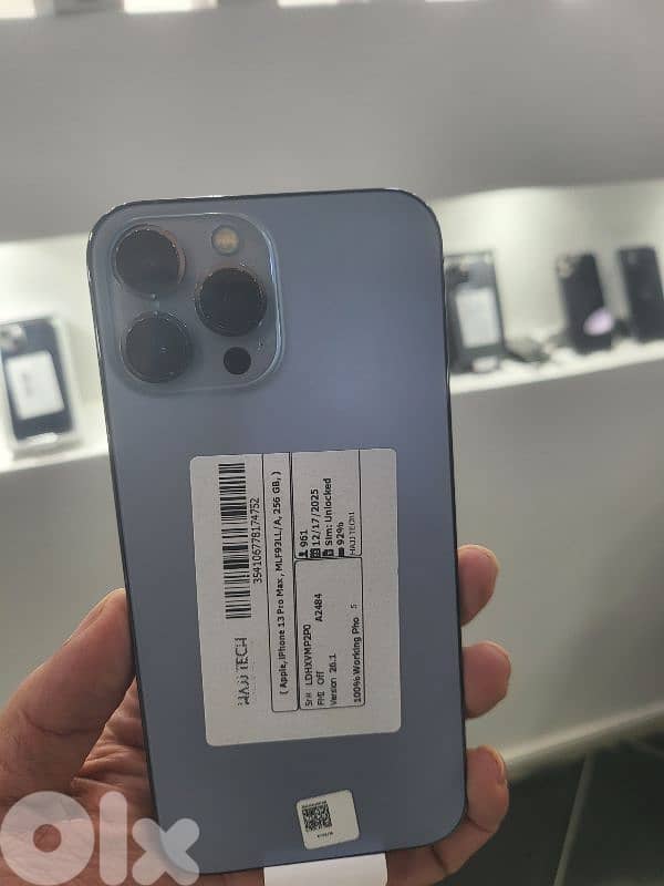 iphone 13 pro max 256GB blue 1