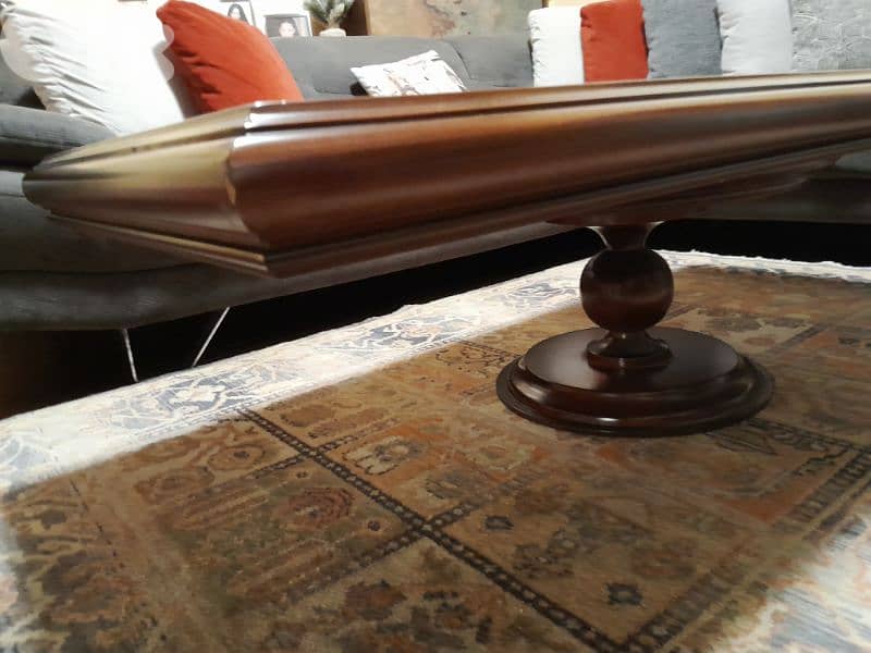 طاولة صالون مميزة خشب ماسيف بالكامل 2