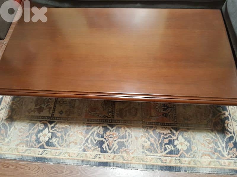 طاولة صالون مميزة خشب ماسيف بالكامل 4