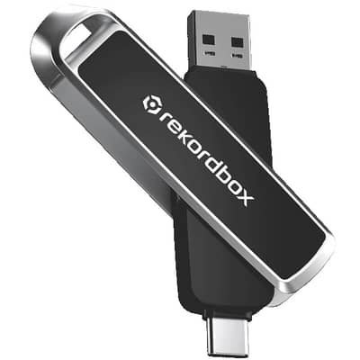 AlphaTheta SanDisk DJ Flash Drive - 1TB,USB Type-A and USB Type-C