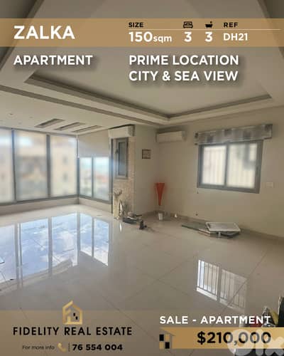 Apartment for sale in Zalka DH21 شقة  للبيع في زلقا