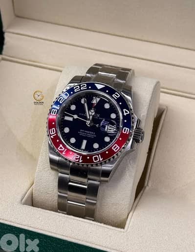 **Rolex GMT-Master II “Pepsi” – Stainless Steel (Super Clone)