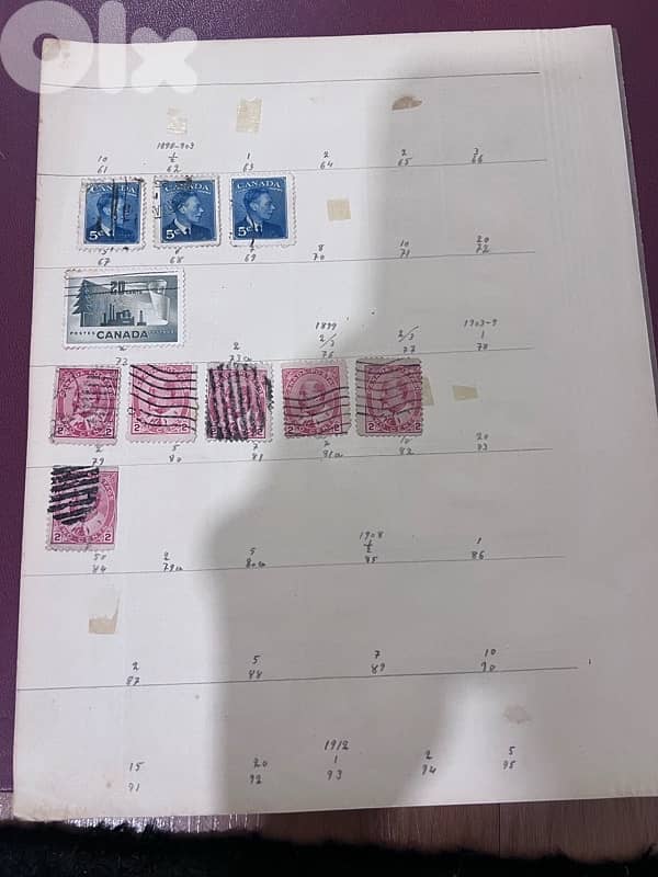 Canada Stamps 1
