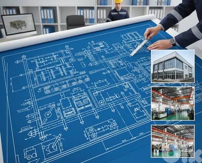 إعداد خريطة تركيز الآلات والمعدات الصناعية وفق متطلبات وزارة الصناعة