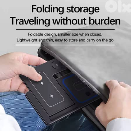 Portable 3 in 1 Multifunction Fast Wireless Charging Stand 3
