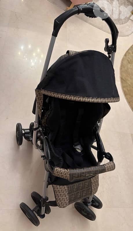 Fendi x Aprica Stroller 1