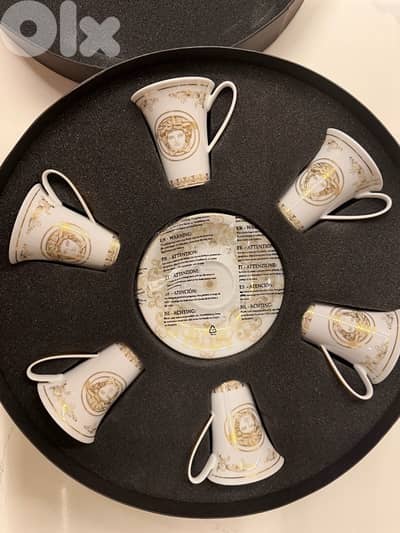 Versace x Rosenthal cups and saucers