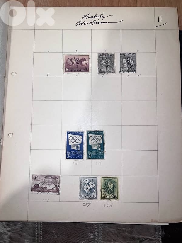 Australia stamps (queen elizabeth) 1