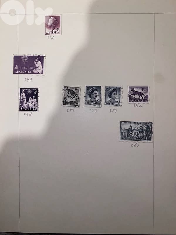 Australia stamps (queen elizabeth) 4