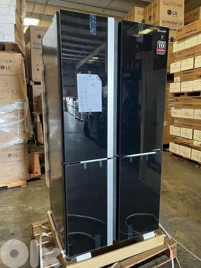 Refrigerator SHARP 4DOORS 33ft براد شارب الأصلي إنفرتر