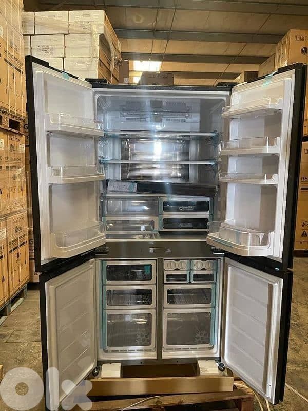 Refrigerator SHARP 4DOORS 33ft براد شارب الأصلي إنفرتر 1