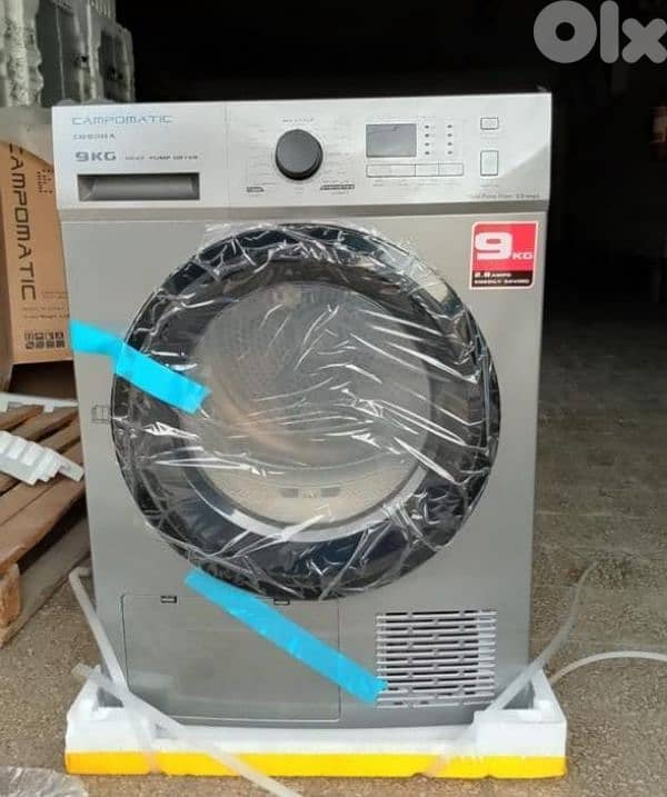 Inverter Dryer Campomatic Heat Pump 9kg Condenser 1
