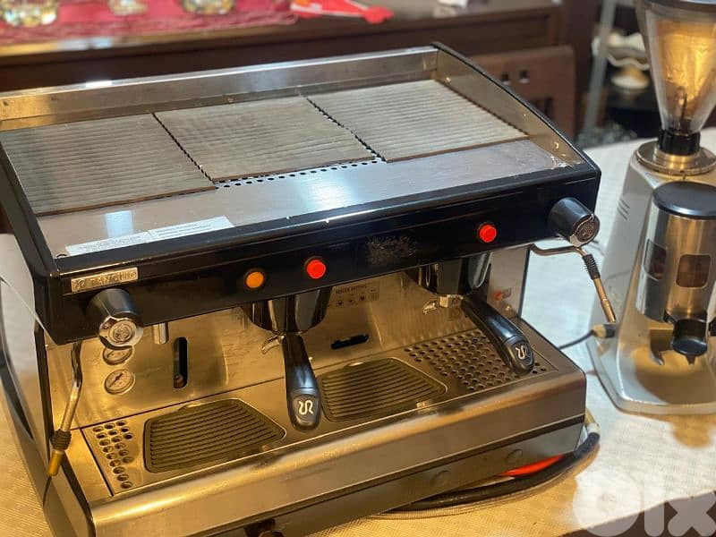 rancilio classe7 + mazzer 3