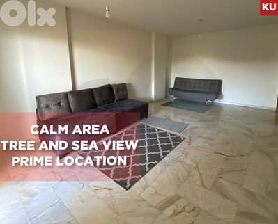 sea view,mountain view, balcony, bchamoun, maderes/بشامون REF#KU131386