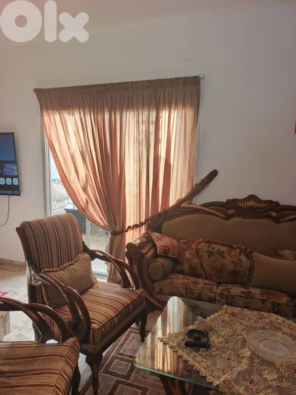 صالون ستيل خشب زين 3