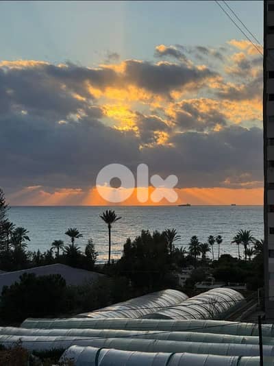 fully furnished apparment tabarja sea veiw with terrace