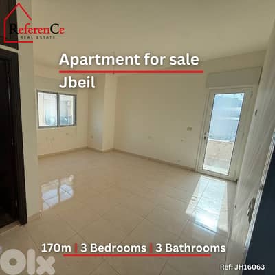 Catchy price apartment for sale in Jbeil شقة بسعر مميز للبيع في جبيل