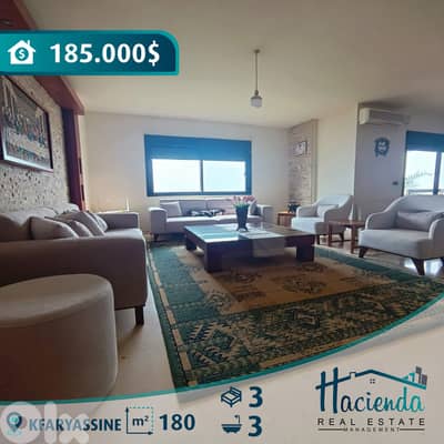 Sea VIew Apartment For Sale In Kfaryassine