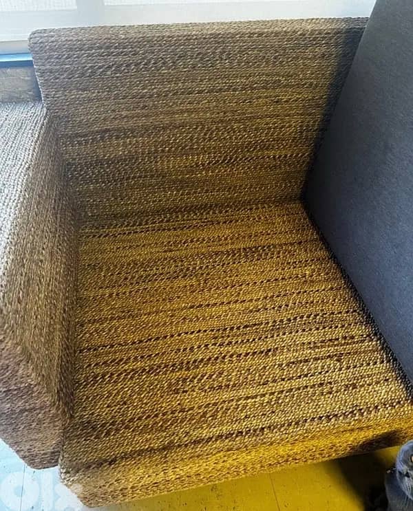 bamboo rattan living room like new . 570$ 2