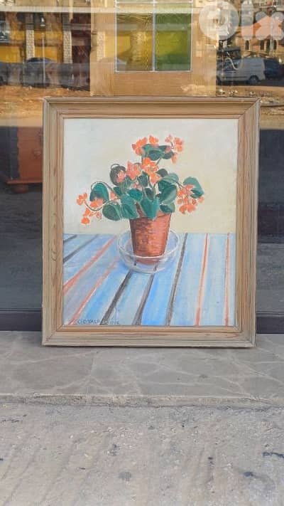 لوحة رسم زيتي اوروبية