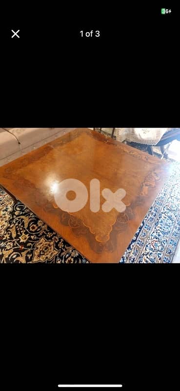 vintage living room center table . 220$