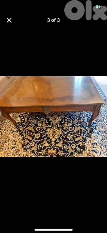 vintage living room center table . 220$ 2