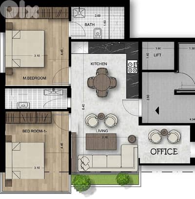 PROJECT UNDER CONSTRUCTION IN ACHRAFIEH PRIME | 30% DP | AC-1162