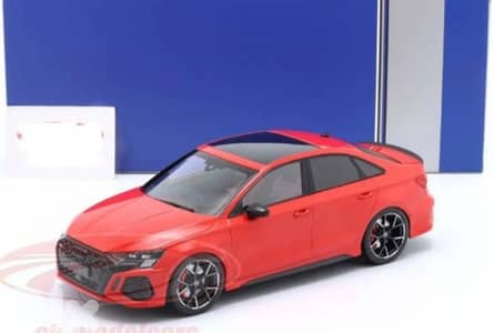 Audi RS3 2022 diecast car model 1;18
