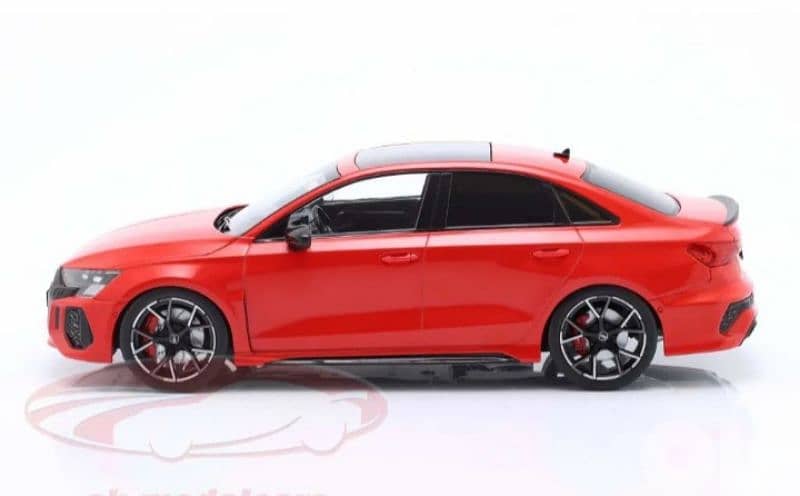 Audi RS3 2022 diecast car model 1;18 2