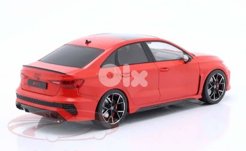 Audi RS3 2022 diecast car model 1;18 3